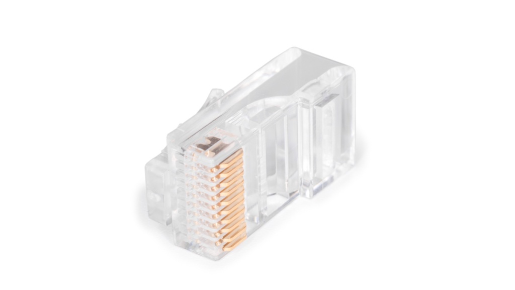 разъём rj45 10 контактный 10P10C