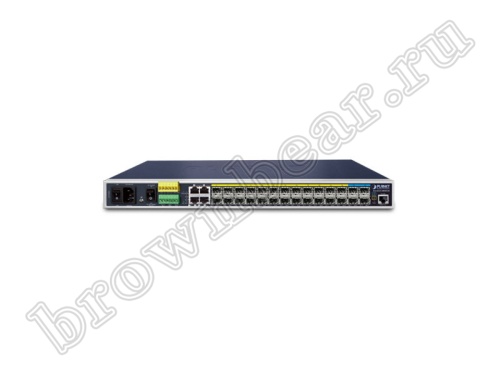IGS-6325-20S4C4X Промышленный управляемый L3 коммутатор Planet, 4 порта 10/100/1000Мбит/с комбо, 14 портов SFP 100/1000Мбит/с, 10 портов SFP 100/1000/2500Мбит/с, 4 порта SFP+ 10Гбит/с