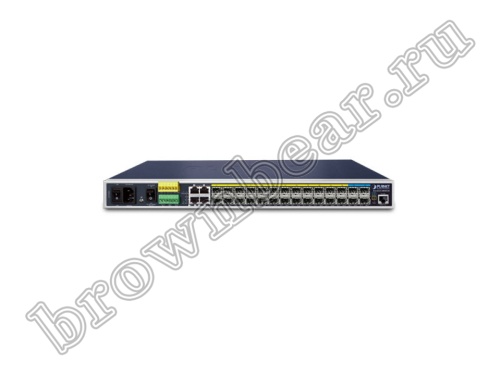 IGS-6325-20S4C4X Промышленный управляемый L3 коммутатор Planet, 4 порта 10/100/1000Мбит/с комбо, 14 портов SFP 100/1000Мбит/с, 10 портов SFP 100/1000/2500Мбит/с, 4 порта SFP+ 10Гбит/с