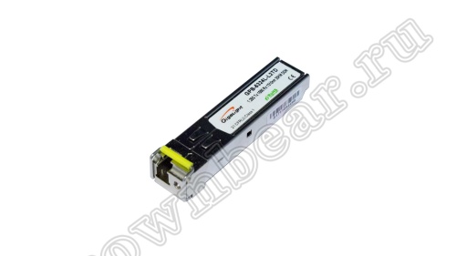 GPB-5324L-L2TD Модуль SFP промышленный, 1Гб/с, WDM, разъем LC, SM, Tx:1550/Rx:1310 нм, DDM, 14 Дб, до 20км