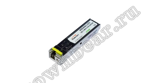 GPB-5324L-L2TD Модуль SFP промышленный, 1Гб/с, WDM, разъем LC, SM, Tx:1550/Rx:1310 нм, DDM, 14 Дб, до 20км