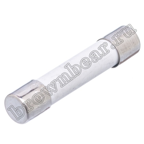 Предохранитель 6.3х32 мм, цилиндрический, керамический, с задержкой, 10А/250В (ADA)