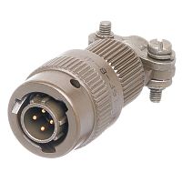 Разъём Amphenol серии 62IN, 4 контакта, вилка на кабель, тип 8, байонетный 62IN-16F-8-4P