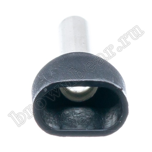 Кабельный наконечник штыревой втулочный изолированный НШВИ2 8 мм, под опрессовку на провод 1.5 мм², упаковка 100шт. TIC2-1.5-8 фото 4