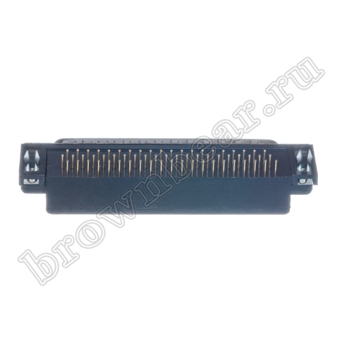 Разъем D-SUB 62 контакта, вилка на плату, прямой угол DHR-62M фото 4