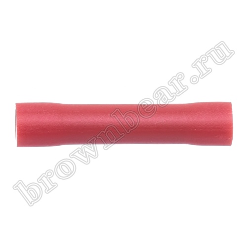 Соединительная  гильза изолированная медная луженая под опрессовку на провод 0.25 -1.5 мм², ГСИ, кратно 100шт. TLI-1.25S фото 2