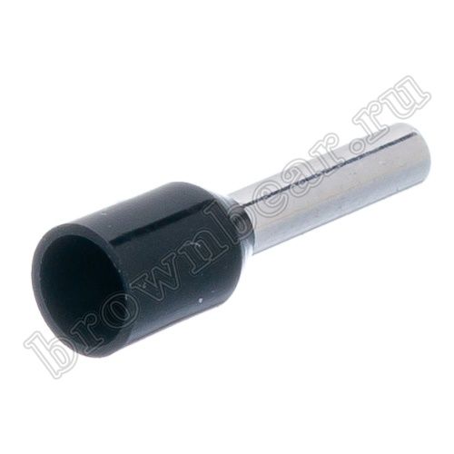 Наконечник штыревой втулочный изолированный НШВИ 8 мм, под опрессовку на провод 1.5 мм², упаковка 100шт. TIC-1.5-8 фото 5