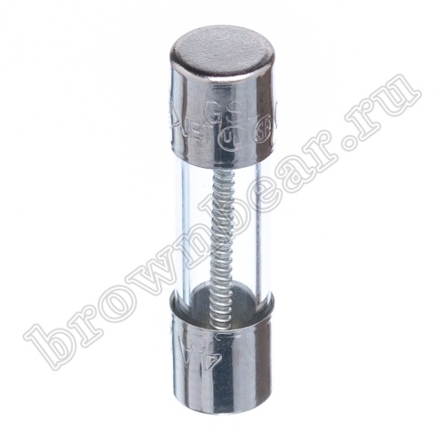 Предохранитель 5х20 мм, цилиндрический, стеклянный, с задержкой, 4А/250В (GSL) фото 3