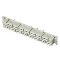 Разъём DIN 41612 H-15, 15 контактов, розетка, 2 ряда