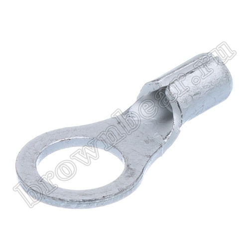 Клемма кольцевая обжимная тип "O" 5.3 мм, на провод 0.25 - 1.5 мм², неизолированная, кратно 100шт. TR-1.25-5