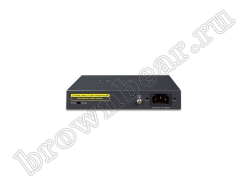 GSD-805 Неуправляемый коммутатор Planet, 8 портов 10/100/1000Мбит/с фото 4