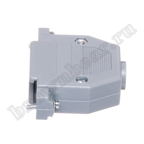Корпус разъема D-SUB 25 контактов, серый, тип 2 DP-25C-G фото 4