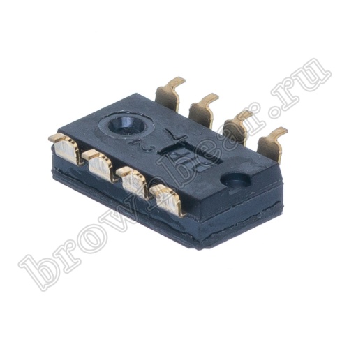 Переключатель Dip-Switch 4 контактных группы, планарный SWD4-4 фото 3