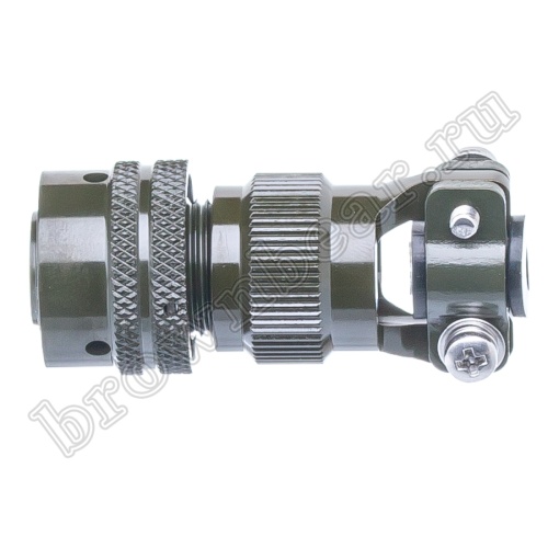 Разъём промышленный байонет MIL-26482 Series I серии HVMS  6 контактов, гнездо на кабель фото 5