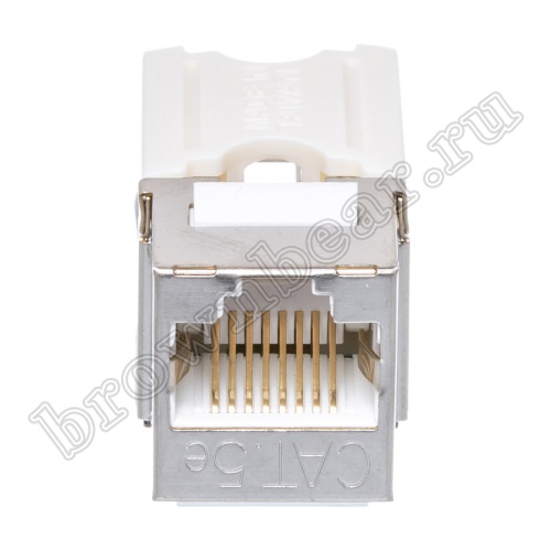 Экранированный коммутационный модуль keystone RJ-45 8P8C кат.5e,  универсальный, PCnet  фото 3