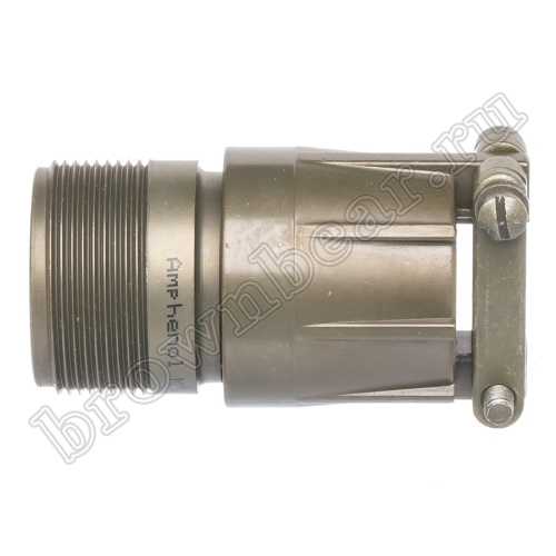 Разъём Amphenol серии MS, 14 контактов, вилка на кабель, тип 20, наружная резьба MS3101E-20-27P фото 3