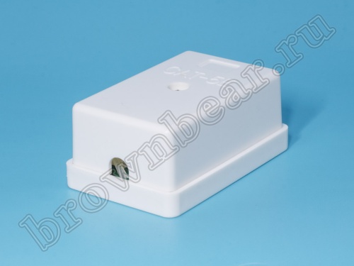 Розетка компьютерная накладная одинарная RJ-45 категория 5е, универсальная, белая  фото 2