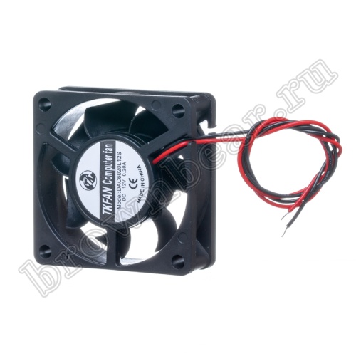 Вентилятор для корпуса 60х60х20, DC 12В, 0.20А, подшипник скольжения DAC6020L12S фото 5