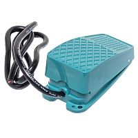 Педаль-переключатель электрическая с проводом (ножная), 172x82x58 мм TFS-103