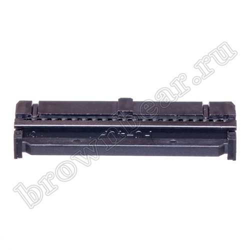 Разъем IDC 2х20 розетка на плоский кабель, шаг 2.54мм IDC-40 фото 4