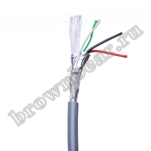 Кабель сигнальный USB 4 провода, бухта 50 м PCnet