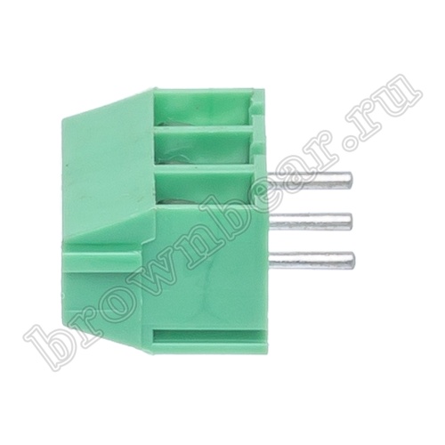 Клеммник винтовой на плату, 3 контакта, 3.5 мм TB-09B фото 9