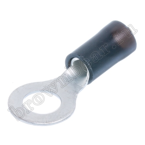 Клемма кольцевая обжимная тип "O" 6.4 мм, на провод 2.5 - 4.0 мм², изолированная, кратно 100шт. TRI-3.5-6