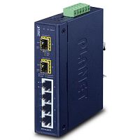 IGS-620TF Промышленный коммутатор Planet, 4 порта 1Гбит/с, 2 порта SFP 2.5Гбит/с