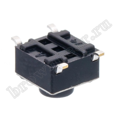 Кнопка тактовая SMD, 6х6 мм, h=5 мм, 4 контакта SWT-34-50 фото 9