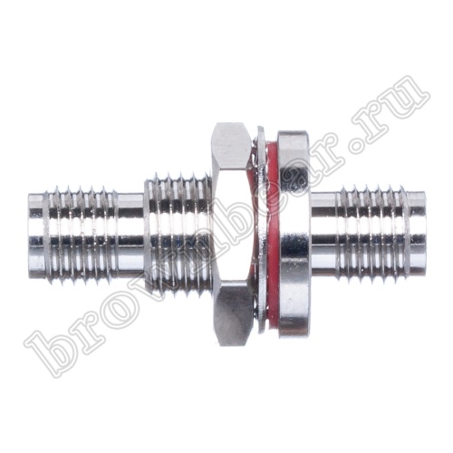 Переходник SMA, гнездо-гнездо на приборный блок, крепление гайка SMA-IB фото 5