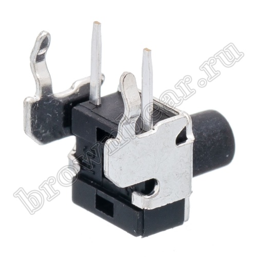 Кнопка тактовая угловая, 6x6 мм мм, h=8, 2 контакта SWT-7-80 фото 3