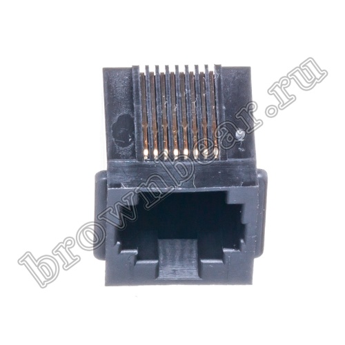 Разъём RJ-45 гнездо на плату, 8P8C, тип 2 TJ2-8P8C фото 6