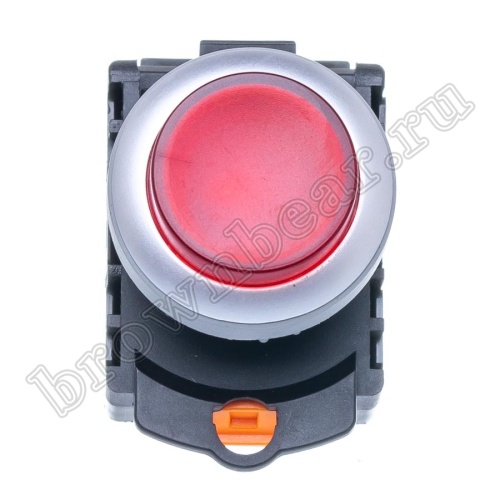 Кнопка управления выступающая, с подсветкой, без фиксации, d 30 мм, НЗ, красная TN2IL2RN-1B фото 5