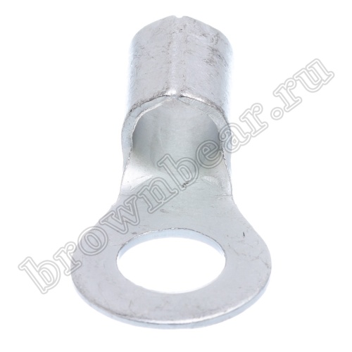 Клемма кольцевая обжимная тип "O" 8.4 мм, на провод 16.0 мм², неизолированная, кратно 100шт. TR-14-8 фото 3
