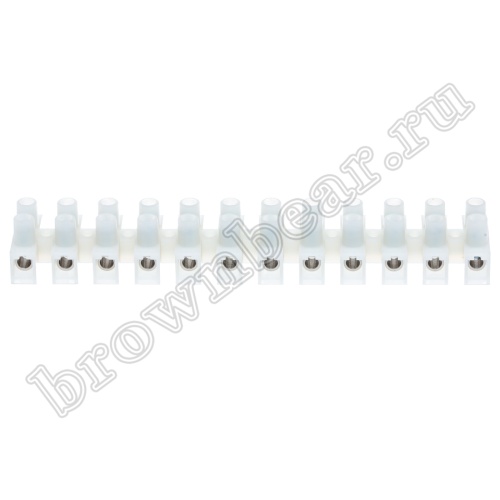 Клеммник ЗВИ зажим винтовой изолированный, 12 пар,  4.0 - 10.0 мм² TLB-300-12P фото 6