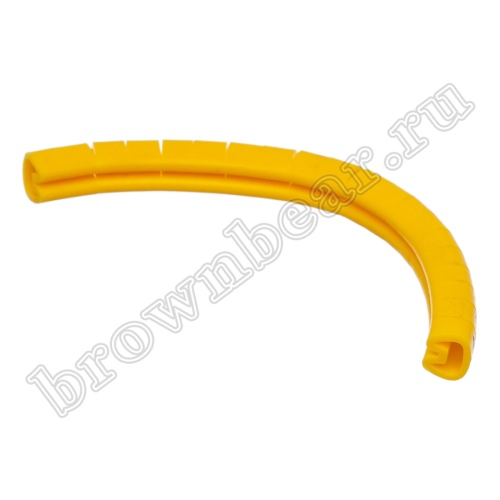 Маркер кабельный цифра 4 (кольцо) для провода d=3.0-4.2 мм, желтый, упаковка 20 шт. фото 2