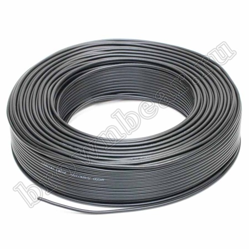 Кабель коаксиальный, 50 Ом, бухта 100 м, черный   фото 2