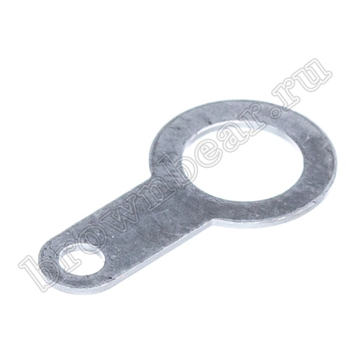 Лепесток заземления d 4.3 мм, под пайку, кратно 100шт. ST-4LT фото 2