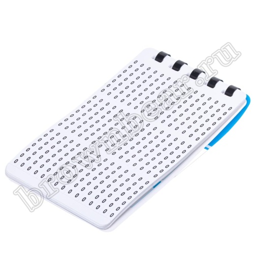 Маркеры самоклеящиеся для проводов, цифры 0-9, блокнот 10 листов фото 4