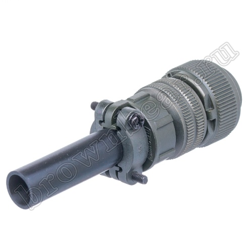 Разъём промышленный круглый MIL-5015 серии MS 10 контактов, вилка на кабель фото 5