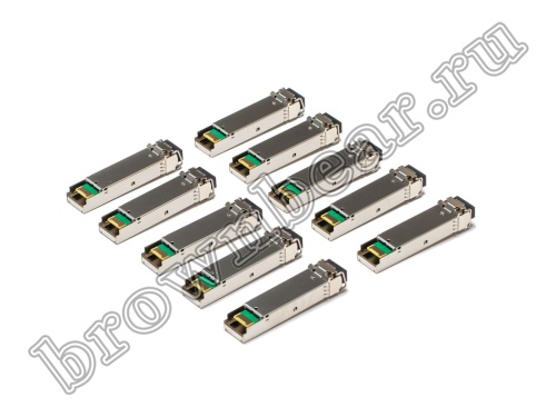 MGB-LX-10PCS Модуль SFP одномодовый, 1Гб/с, разъём 2хLC, 1310нм, mini GBIC, 20км, упаковка 10 штук фото 9