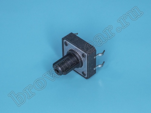 Кнопка тактовая, 12x12 мм, h=12 мм, 4 контакта SWT-15 фото 2