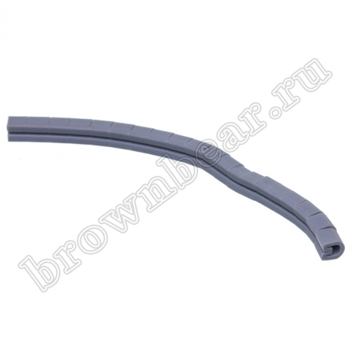 Маркер кабельный цифра 8 (кольцо) для провода d=2.0-3.2 мм, серый, упаковка 20 шт. фото 2