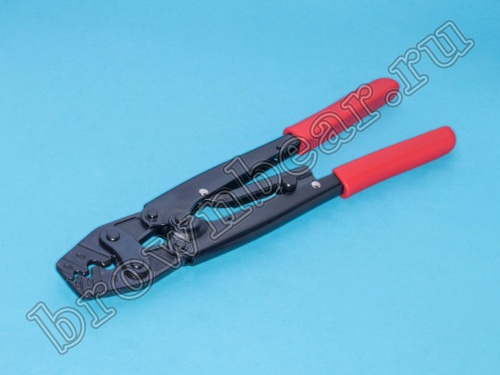 Пресс-клещи (кримпер) для обжима неизолированных клемм на провод 6-20 AWG LY-2045D фото 2