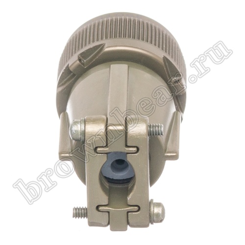 Разъём Amphenol серии MS, 3 контакта, розетка на кабель, тип 16, резьбовой MS3106E-16-10S фото 2