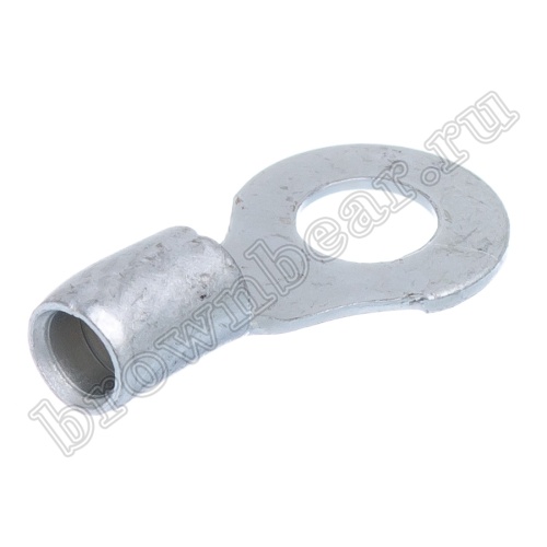 Клемма кольцевая обжимная тип "O" 4.3 мм, на провод 1.5 - 2.5 мм², неизолированная, кратно 100шт. TR-2-4 фото 5