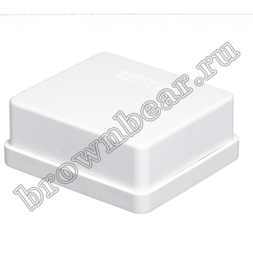 Розетка компьютерная накладная двойная RJ-45 категория 5е, тип KRONE, белая  фото 4
