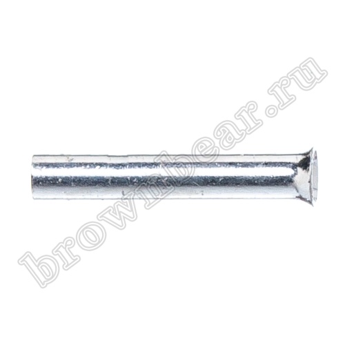 Кабельный наконечник штыревой втулочный НШВ 8 мм, под опрессовку на провод 0.5 мм², упаковка 100шт. TC-0.5-8 фото 2