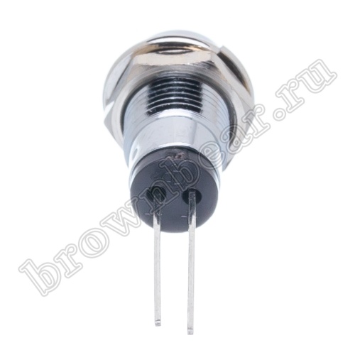 Светодиод в корпусе индикаторный, желтый, 12.0 mcd фото 3