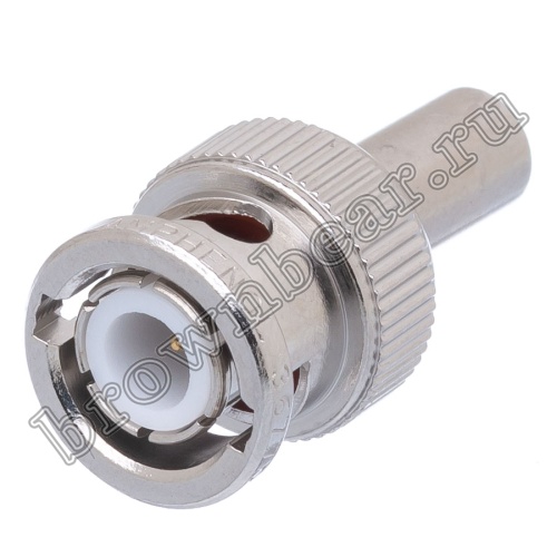 Разъем BNC Amphenol, штекер на кабель RG-58U, обжимной 000-36775
